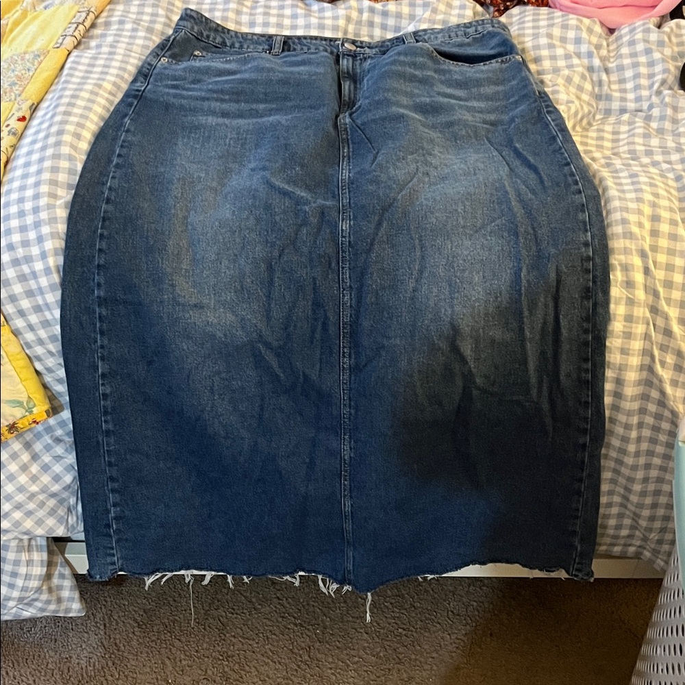 Universal Thread Maxi Denim Skirt